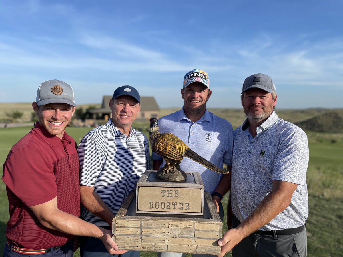 Ballyneal's tweet photo. It was another great tournament weekend!  Team Bradley took home the honor of the 2022 Rooster Champion. https://t.co/t34kGJVtuW