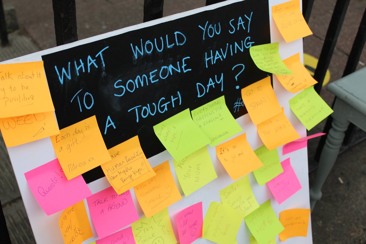 Camerados_org's tweet photo. What would you say to someone having a tough time? 

We believe everyone has tough times, but we don't want to try to fix people. We just want people to be alongside one another and to look out for each other. 

Find out more about Camerados: https://t.co/y08xhCaZuM https://t.co/gASsN45OOk