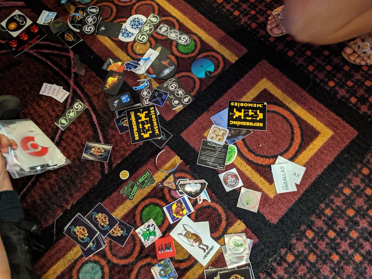 coffeewithayman's tweet image. Found you @dcstickerswap! I&apos;ll be there with @GetIntoInfosec stickers! This was #defcon27... It was EPIC!!
