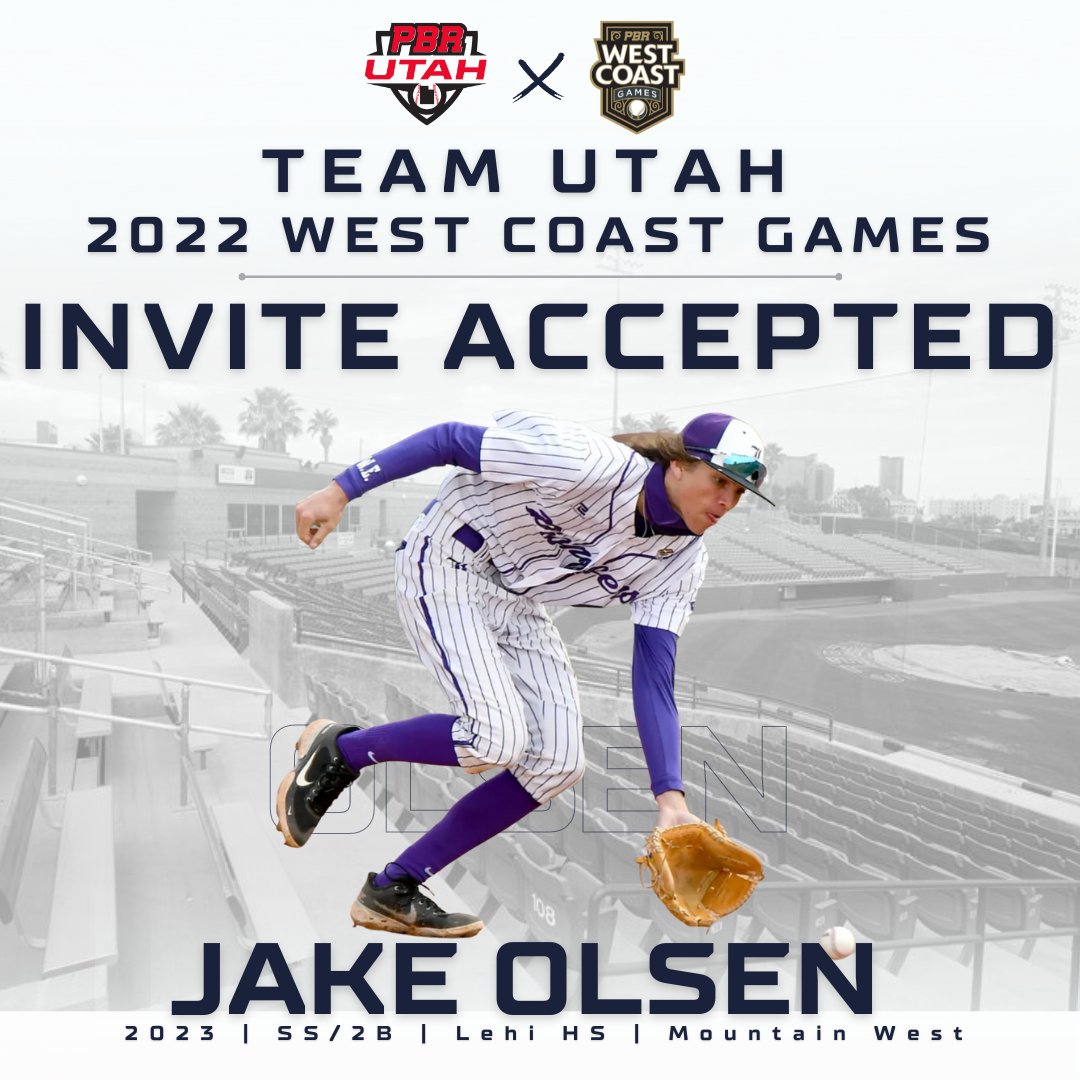 ✪ 𝑯𝒆𝒂𝒅𝒆𝒅 𝒕𝒐 𝑳𝒂𝒔 𝑽𝒆𝒈𝒂𝒔 ✪

<a href="/JakeOlsen004/">Jake Olsen</a> | 2023 Jake Olsen is headed to the Top Uncommitted event on the West Coast!

𝑾𝒆𝒔𝒕 𝑪𝒐𝒂𝒔𝒕 𝑮𝒂𝒎𝒆𝒔…
#BeSeen #BeehiveState 

Who’s next? 🤷🏻‍♂️

<a href="/prepbaseball/">Prep Baseball</a>
<a href="/ShooterHunt/">Shooter Hunt</a>
<a href="/NathanRode/">Nathan Rode</a>