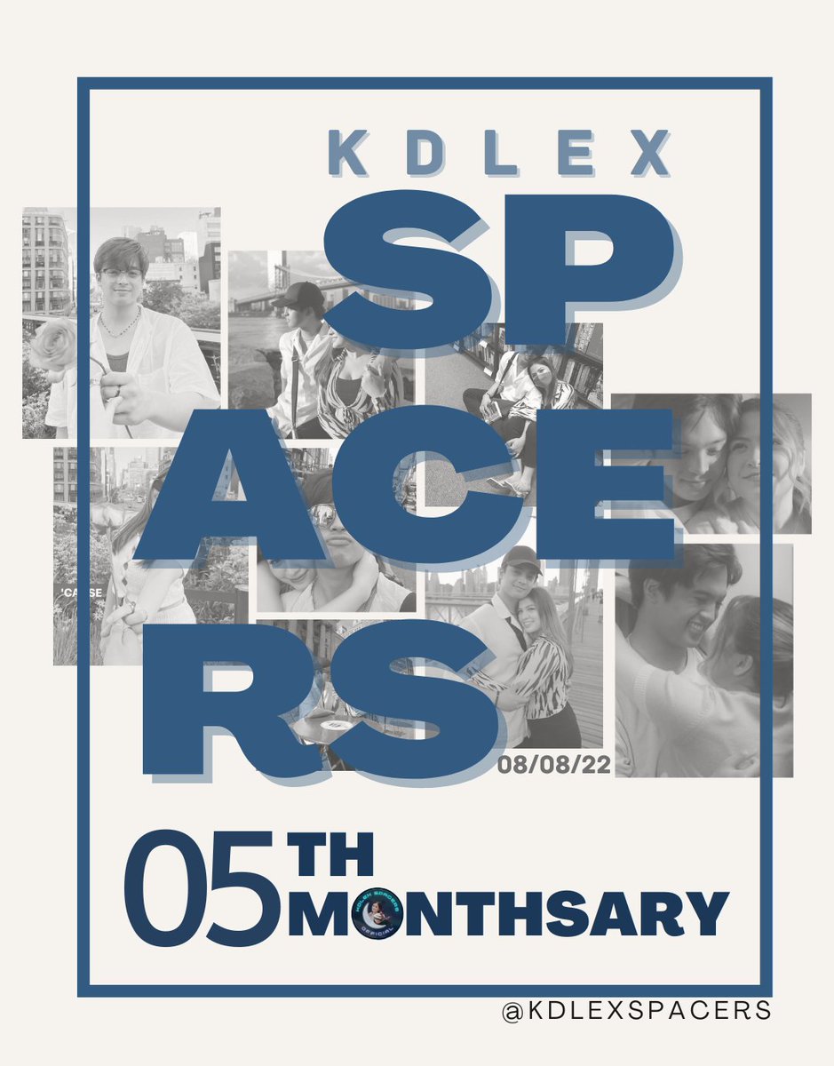 ℍ𝔸ℙℙ𝕐 𝟝𝕋ℍ 𝕄𝕆ℕ𝕋ℍ𝕊𝔸ℝ𝕐 𝕂𝔻𝕃𝔼𝕏 𝕊ℙ𝔸ℂ𝔼ℝ𝕊! 🤍☪️

Who would have thought that the friendship formed through Twitter Space is now celebrating its 5th Monthsary in supporting KDLex. The spacers are happy to share this milestone with our fellow sweethearts.