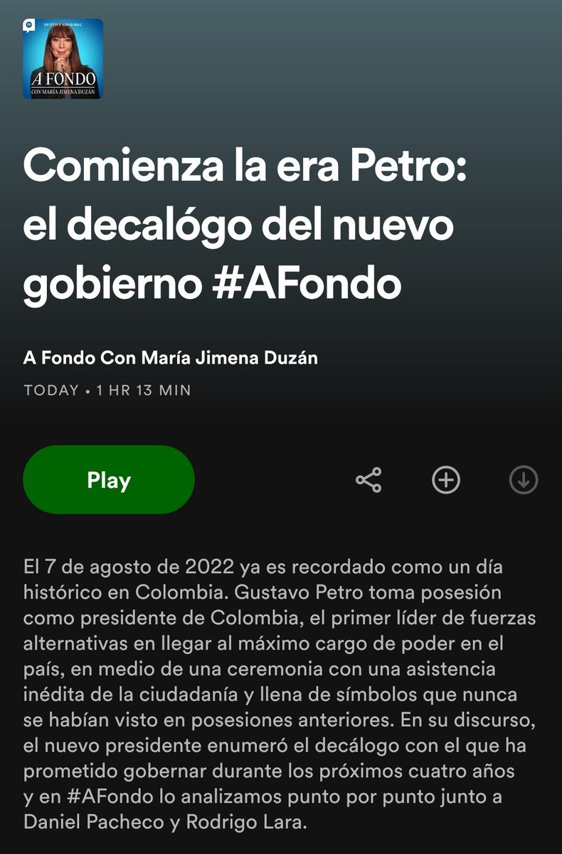 MJDuzan's tweet photo. AL AIRE | Junto a @Rodrigo_Lara_ y @danielpacheco analizamos #AFondo el decálogo que anunció @petrogustavo en su discurso de posesión con el que gobernará los próximos cuatro años.
🎙️👉🏼 https://t.co/sjr00sVCk3 https://t.co/TUVocDLiBT