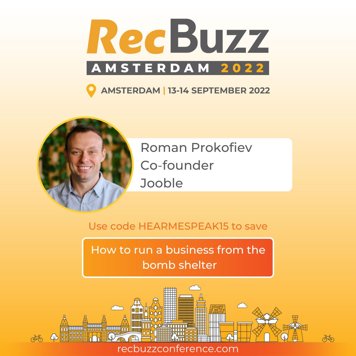 Jooble_Jobs's tweet photo. Join #Jooble at #RecBuzz Conference 2022 in Amsterdam! Jooble’s co-founder Roman Prokofiev will share the company’s story and tips about successfully running a business in the international recruitment market.
➡️ https://t.co/ZHNZs08dWp https://t.co/cplY7uACsm