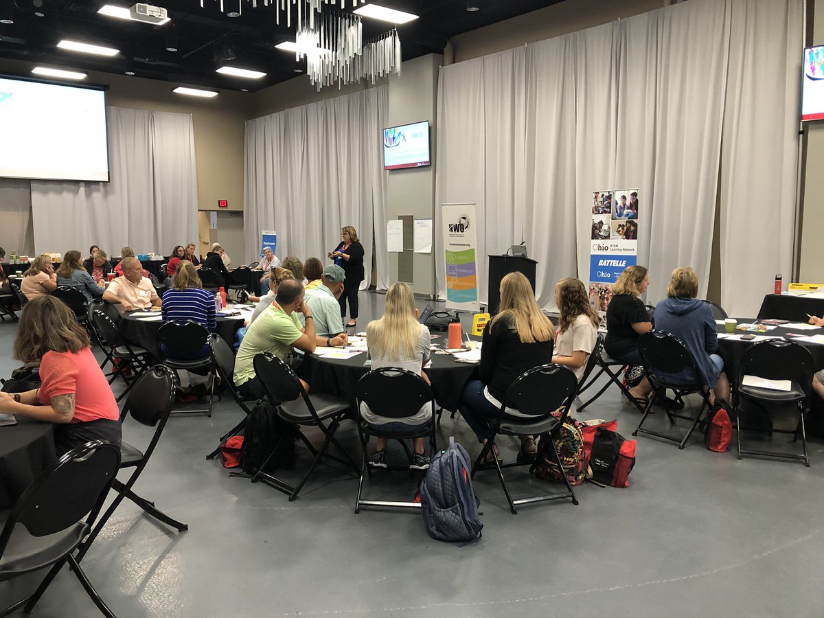 Yes!! NWO Innovative Educators Summit is underway! @sandraguinto is leading the way, making connections and promoting all the good things that @OSLN has to offer. We’re also happy to partner with @NWOstem to make this event possible. We love to see it!!