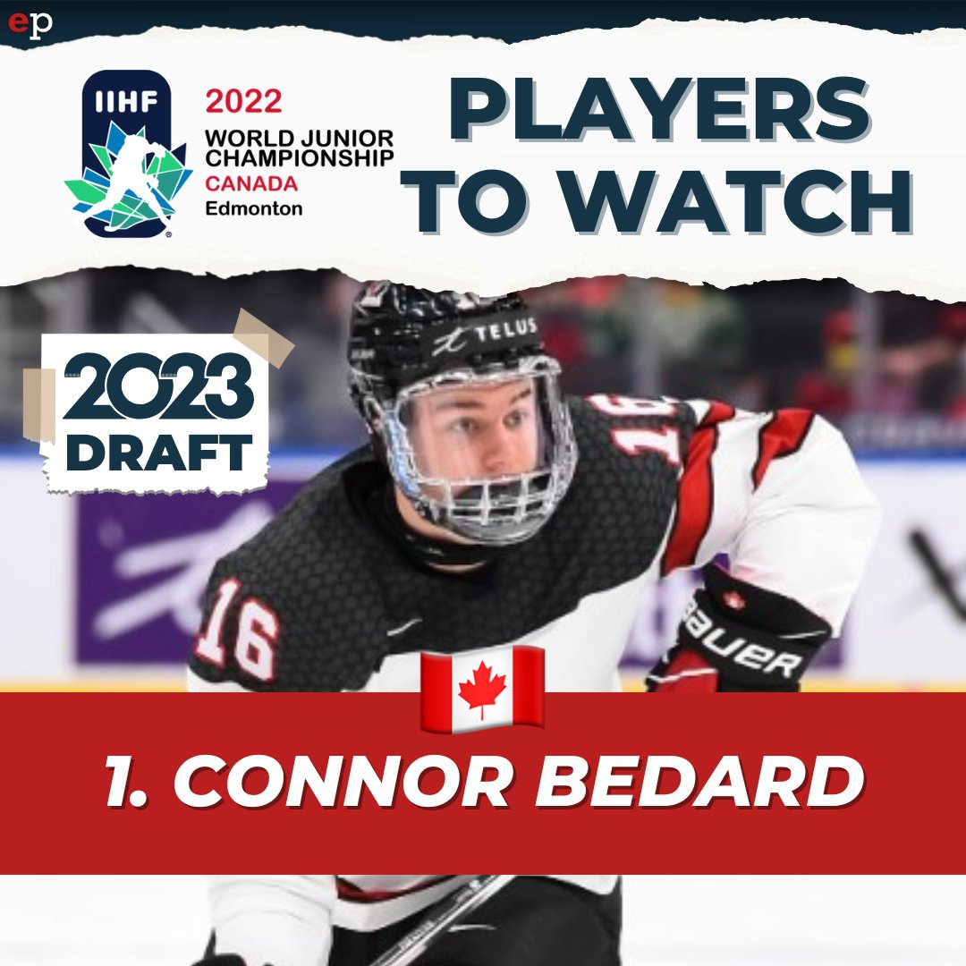 Power Edge Pro on X: Congrats to PEP Athlete Connor Bedard on his 4 goal  performance for Team Canada 🇨🇦! / X