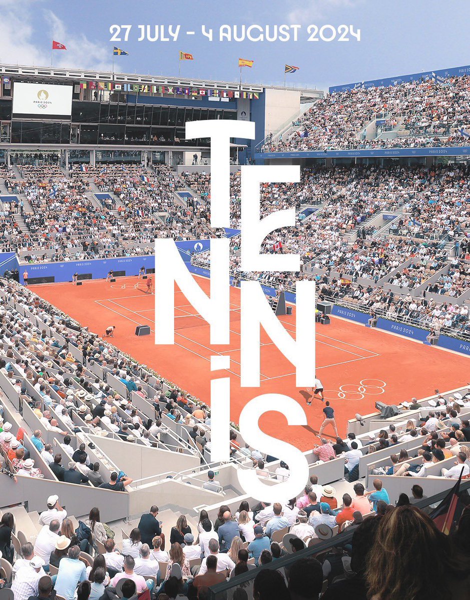 Primero fue Wimbledon y ahora le toca a Roland Garros.

La sede del 2do Grand Slam del año acogerá los Juegos Olímpicos de París 2024 entre el 27 de julio y 4 de agosto.