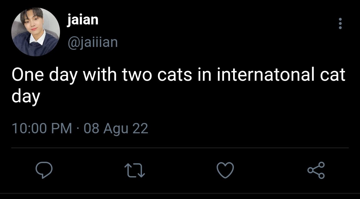 RT @almatheauriga: #jaywon three tweets au

—jaian & jingga ; two cats in international cat day https://t.co/raLI2XHcKq