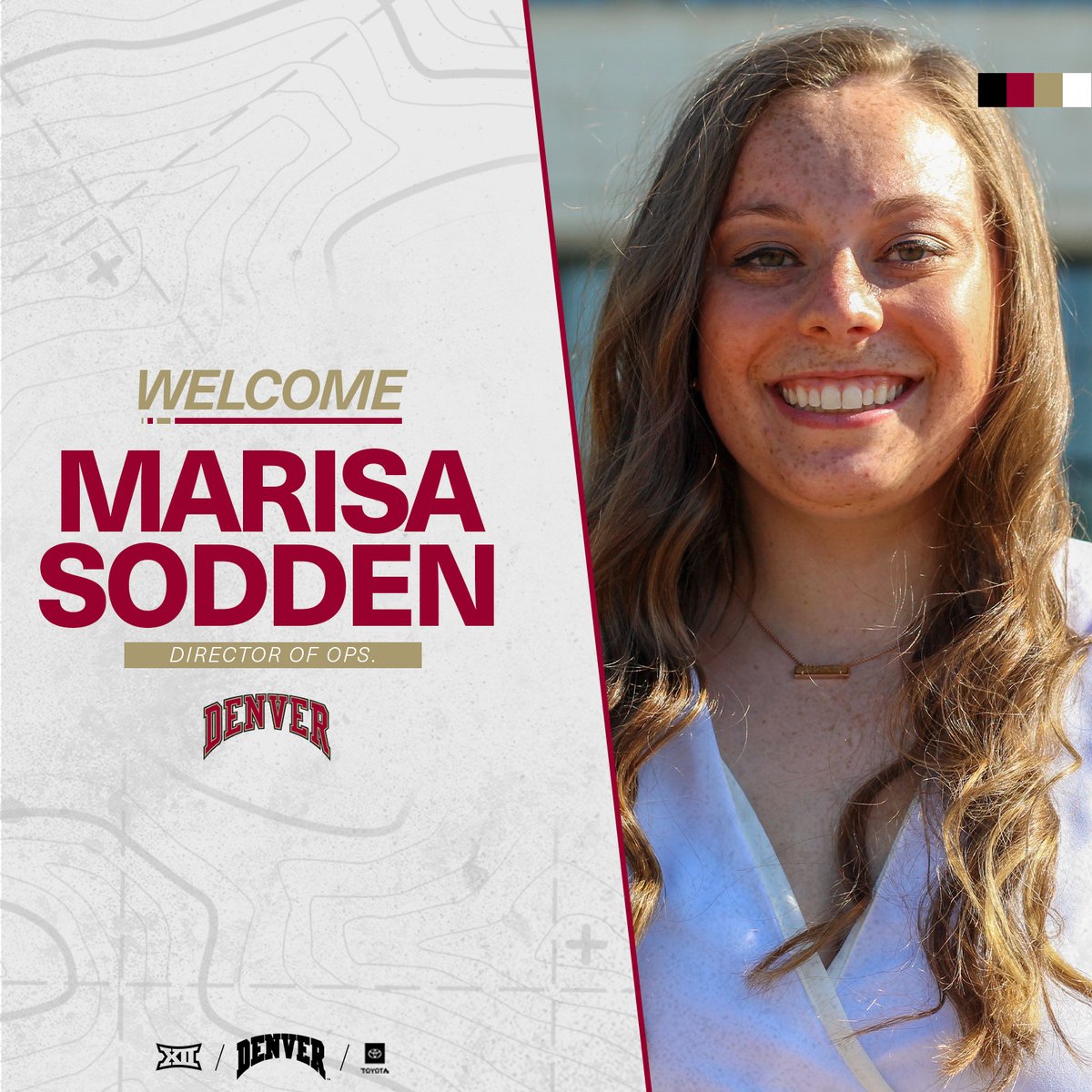 DU_Gymnastics's tweet photo. Excited to welcome Marisa Sodden as our Director of Ops and to have Mia Sundstrom back as our Volunteer Assistant Coach!

📰 https://t.co/i6jT6RArEO

#GoPios | #NCAAGym https://t.co/PryKLOmE1C