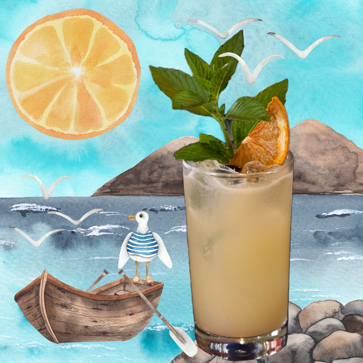 In our opinion, it’s always Mai Tai season, but they sure do shine in August! 

Mai Tai
1.5 oz Seaworthy Rum
.75 oz fresh lime juice
.5 oz orange curacao
.5 oz orgeat