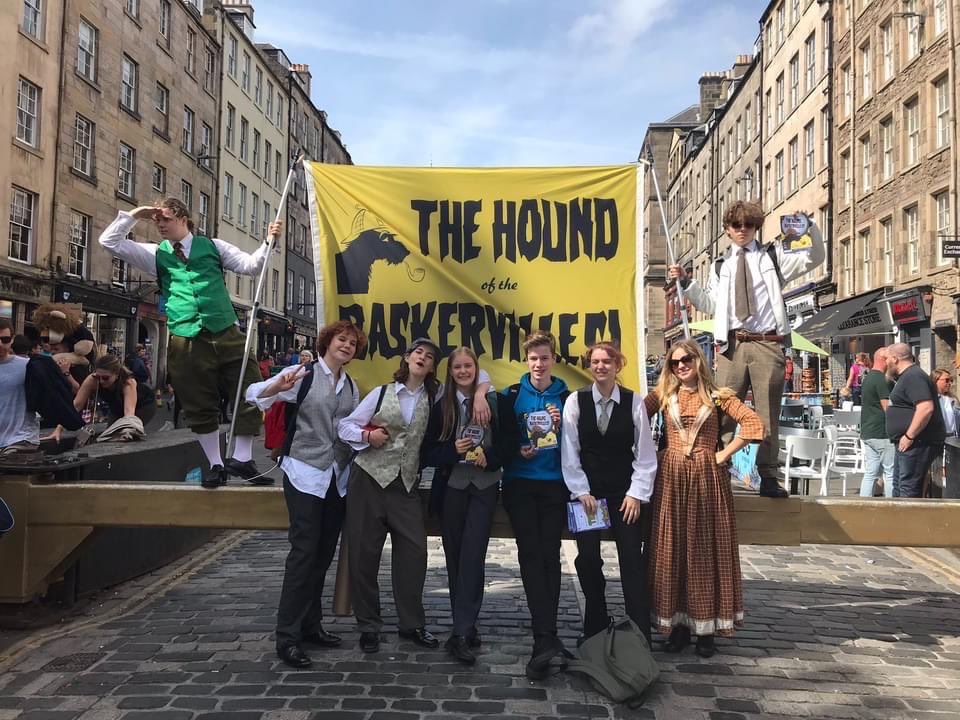 CNS0201's tweet photo. If you are in Edinburgh I can highly recommend The Hound of the Baskervilles .. but then I’m biased.. my daughter is in it.. #edinburghfringe https://t.co/Bg0PCtPneL