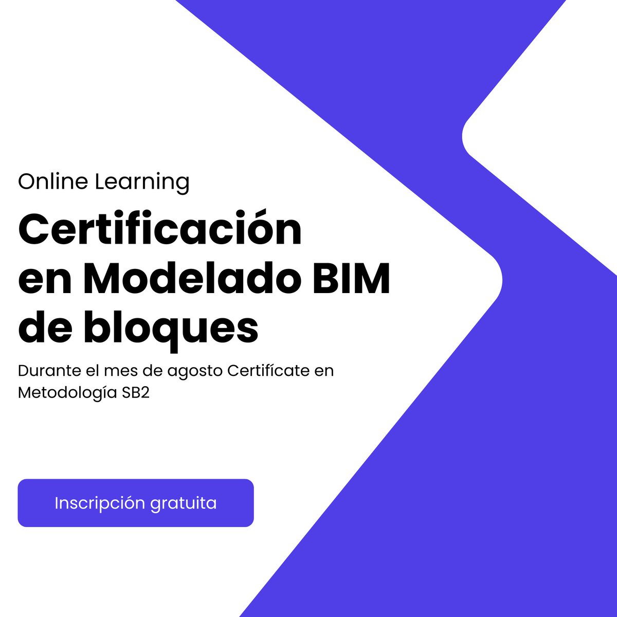 ¿Modelas en BIM? Se abrió la inscrpción para la Certificación en Metodología SB2, anotate en👉forms.gle/8FQWq2iHKunQbM…

#BIM #Bimtrazer #Metodologiasb2 #certificación #arquitecto #modeladorbim