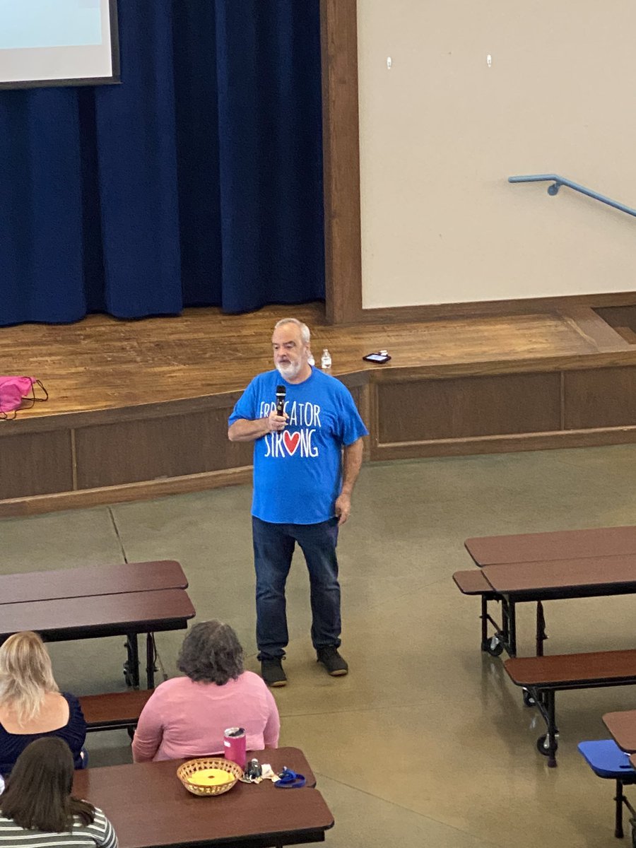 You can change the climate and culture of your school!  Bismarck School District enjoying Gerry Brooks for our first day of PD!  #GerryBrooks #BismarckSchoolDistrict #BacktoSchool2022