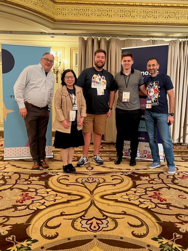 explorance's tweet photo. We’d also like to congratulate our Day 3 door prize winners, who received all-inclusive trips to BluenotesGLOBAL 2023, Bluenotes MENA 2022, and an Explorance immersion tour in Montreal! 🥳
@bluenotesgrp
#PeopleInsights #BluenotesCommunity #EdTech https://t.co/F1lR1F77zT