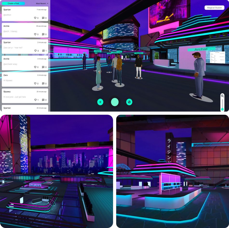 Tired of Scrolling? It's time for Something New! ✨✨
Be the First to create your own unique 3D Profile in Challau Metaverse!
Discover &amp; Connect with New People, Share your Voice + Enter the 3D Internet! 
Endless Possibilities are Waiting, Join Now on challau.com !