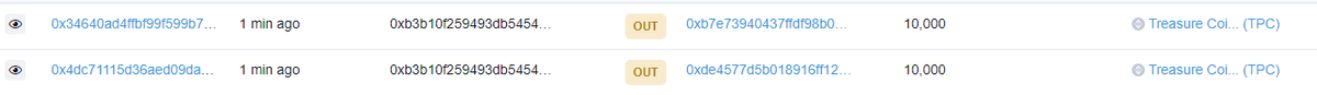 Treasure project announcement

2022.8.8
The lucky hash value reward has been issued

Issued records.

bscscan.com/tx/0x4dc71115d…

bscscan.com/tx/0x34640ad4f…