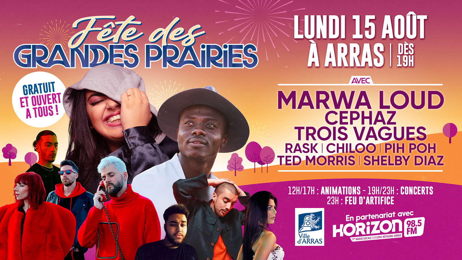 15 Août Grande Prairie Arras 2022 Concert Suligere Michael (@suligere1) / Twitter