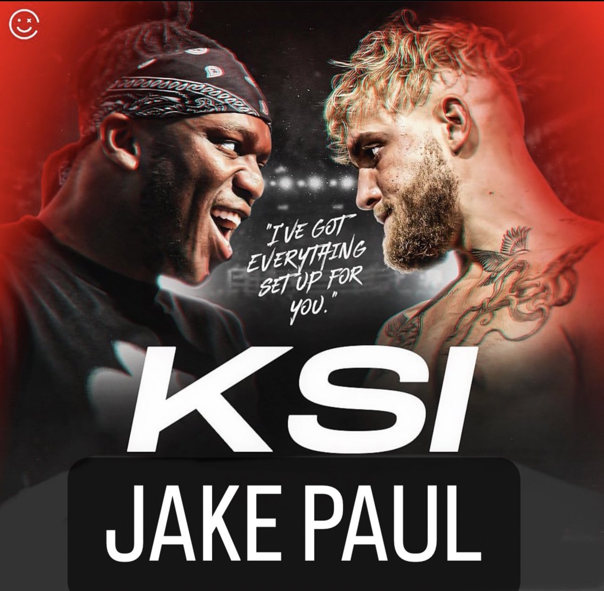 KEEMSTAR's tweet photo. Jake Paul vs KSI 

Wembley stadium 2023!

Confirmed ✅ #DramaAlert https://t.co/RycSvD9nCY