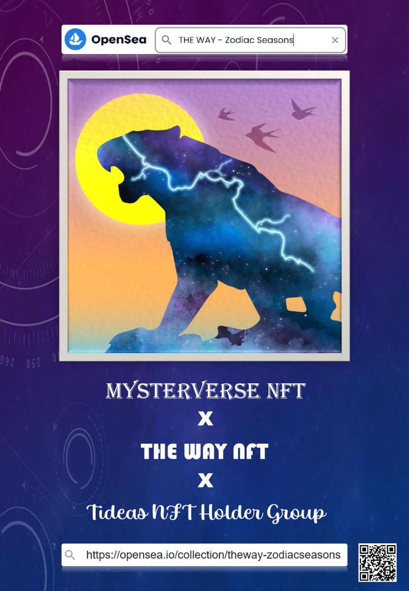 Attention!! 👀
.
 
<a href="/Mysterverse/">Mysterverse 玄宇宙</a>

            x
@ ThewayNFT 
            x
@ Tideas NFT 
.
Who knows what's next.

#NFT #NFTgiveaway #HK #mystery #Theway #invest #forex #indices #opensea #luckysodica #investment
