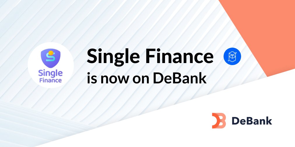 Single Finance's portfolio is now tracked on debank.com! (<a href="/FantomFDN/">Fantom Opera</a> version)

Hat tip to all <a href="/single_finance/">Single Finance</a> voters! $SINGLE
debank.com/vote/15319