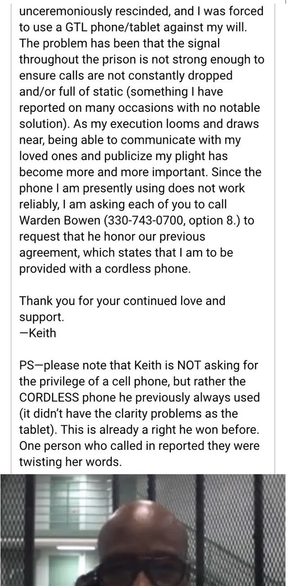SOLITARYisT's tweet photo. CALL, SHARE, AND FOLLOW @FREEKeithLaMar https://t.co/achY1oR7I0 https://t.co/J7M7amX8ri