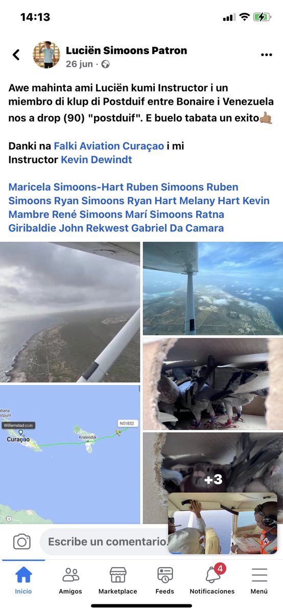 HeroesAnonimosV's tweet photo. #NoALaDesaparicionForzada

#NoAlMaltratoAnimal

#Colombia 

#VenezuelaEnDesobediencia 

Investiguen cuantas contradicciones existen en esta supuesta academia asociadas con otras flotas 🔍✈️

Falki Aviation Curaçao Fundation 
Publican con mucho orgullos sus “actividades “ https://t.co/19FhMvJG3W