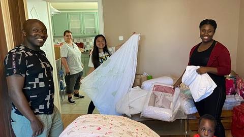 InternatMin's tweet photo. Global Servants to Hungary Amanda & Jon Good are working with local partners in the International Baptist Church to provide long-term housing for Ukrainian refugees. Thank you your your partnership in ministry!
#RespondingTogetherforGood #Ukraine #Ukrainewar https://t.co/FRSaN4sYSf