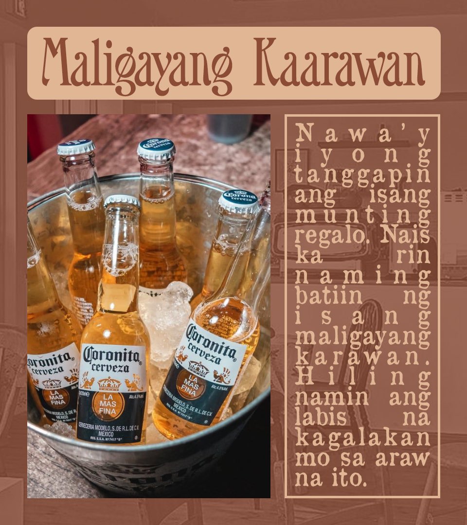 ⠀⠀

⠀⠀⠀✦ Love at first sip!

⠀⠀⠀ para sa ’yo,  <a href="/redh9rse/">dranreb.</a>!
⠀⠀⠀ mula kay lods <3. 

⠀⠀⠀ ❝    pangalawang ayuda. 

⠀⠀⠀⠀