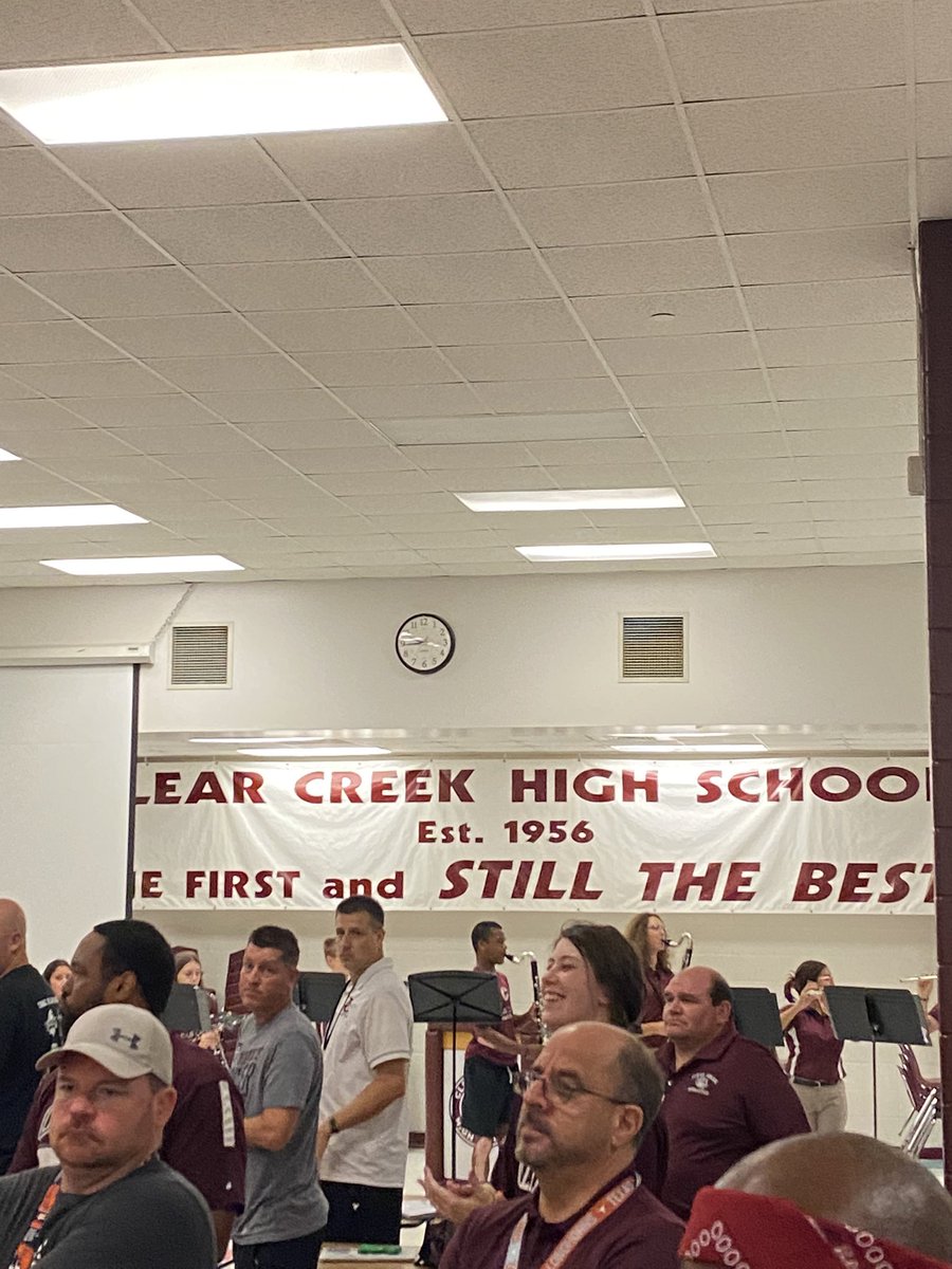 First and best! Clear Creek High School! @CreekWildcats #wildcatproud