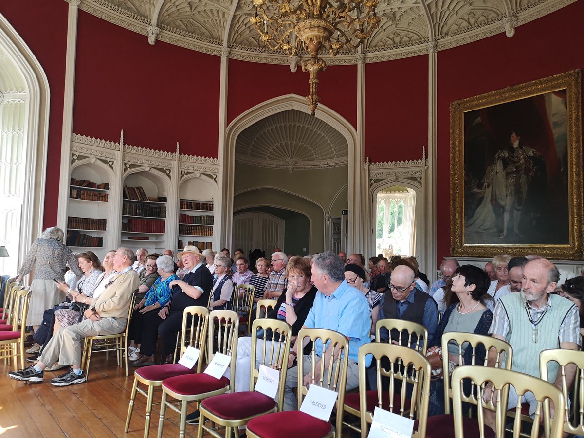 TheGalleryPress's tweet photo. Packed house yesterday for the launch of POEMS by Francis Ledwidge, hosted by the Ledwidge Museum Committee. Here the beautiful ballroom at #Slane Castle awaiting kick-off and speakers Peter Fallon and Lord Dunsany @poetryireland @meathcoco @MeathLibrary #Ledwidge #warpoet https://t.co/IXSRWhzmXP