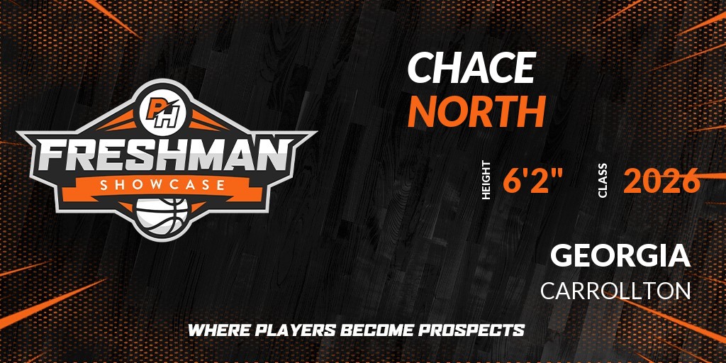 Welcome Class of 2026 Chace North (<a href="/ChaceNorth/">Chace North</a>) of Carrollton HS to the <a href="/PrepHoopsGA/">Prep Hoops Georgia</a> Freshman Showcase @ Champions Center, LakePoint Sports. 

🔥🏀 #PHFreshmanShowcase 🏀🔥

Register NOW! 👇  
events.prephoops.com/e/477/register…