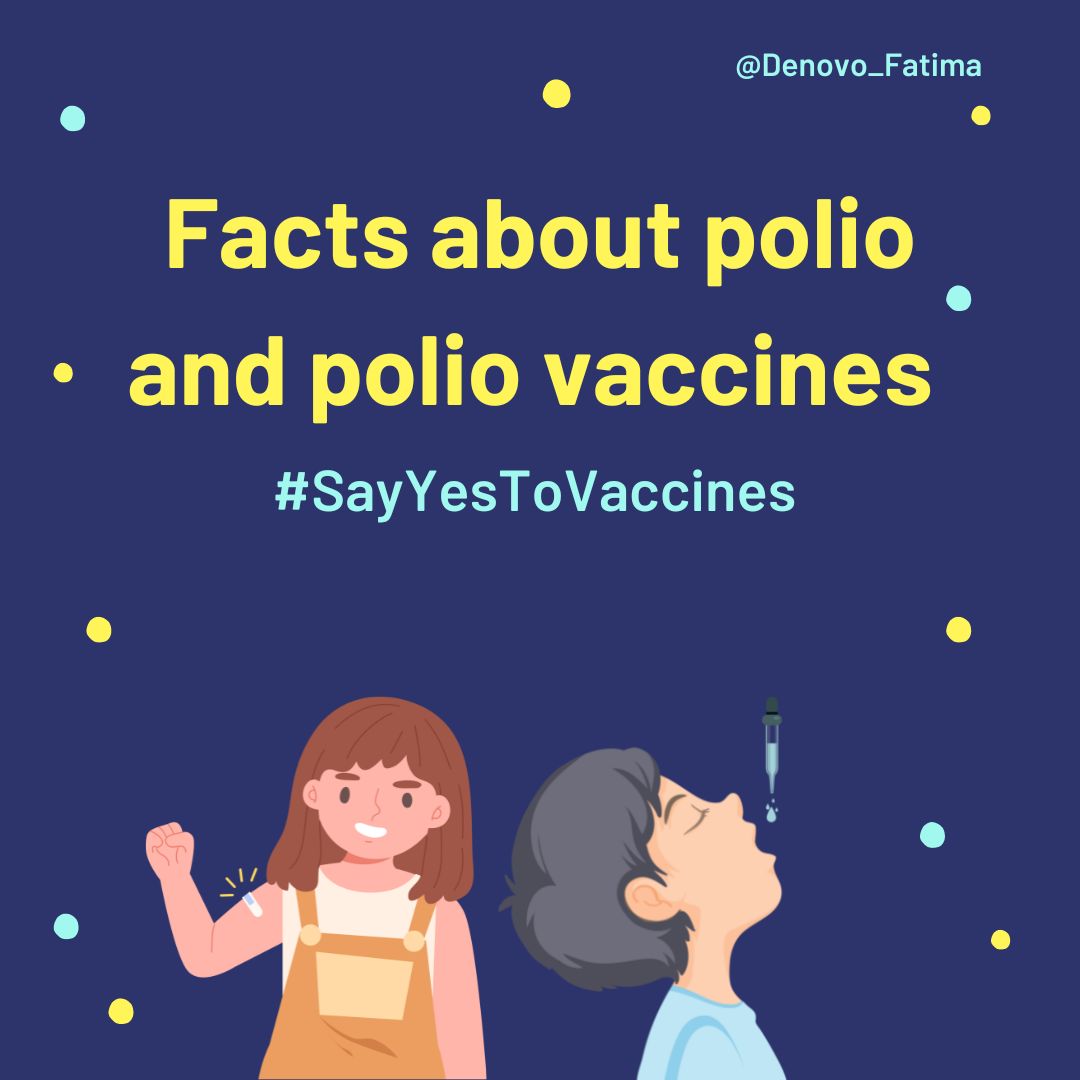 🙋🏾‍♀️Worried about the recent polio news? Here are some facts (sans-sensationalism) about circulating vaccine-derived poliovirus (cVDPV), polio vaccines, poliomyelitis, and what you can do to protect yourselves and your community! Hint: #SayYesToVaccines 😉 🧵 Thread 👇🏾 1/6