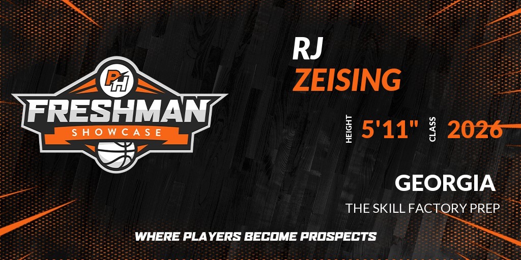 Welcome Class of 2026 RJ Zeising (<a href="/reidzeisingjr/">Reid Zeising Jr</a>) of The Skill Factory Prep HS to the <a href="/PrepHoopsGA/">Prep Hoops Georgia</a> Freshman Showcase @ Champions Center, LakePoint Sports. 

🔥🏀 #PHFreshmanShowcase 🏀🔥

Register NOW! 👇  
events.prephoops.com/e/477/register…