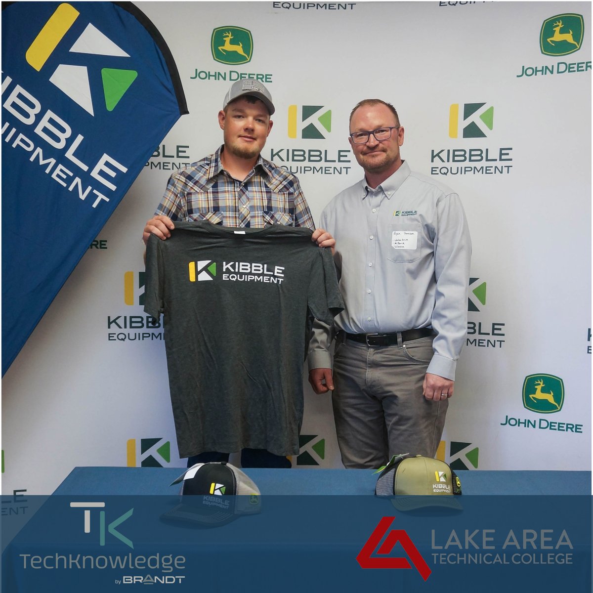 KibbleEquipment's tweet photo. We have another #TechKnowledgeTuesday!
Introducing new TechKnowledge student Cody Peterson. Cody graduated from Wessington Springs High School and is attending Lake Area Tech College this Fall. Congratulations & Welcome! π
@LakeAreaTech
#TKTuesdays #DieselTechnology #ServiceTech https://t.co/RYkhbN6m7e