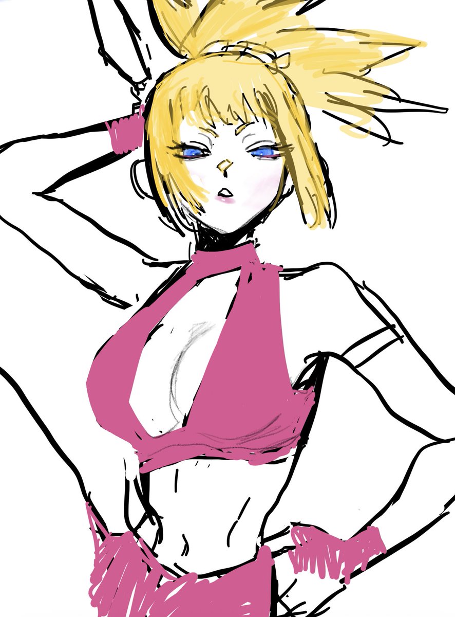 「真っ赤ネ Magenta LipからLip絡まってエイジャ ちょっとエイジャ  」|肋喰🧊8月大阪P54abのイラスト
