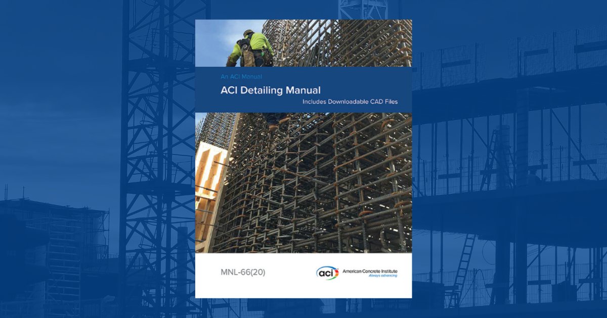 AmericanConcreteInst on Twitter "🚨 Pick up your copy of MNL66(20