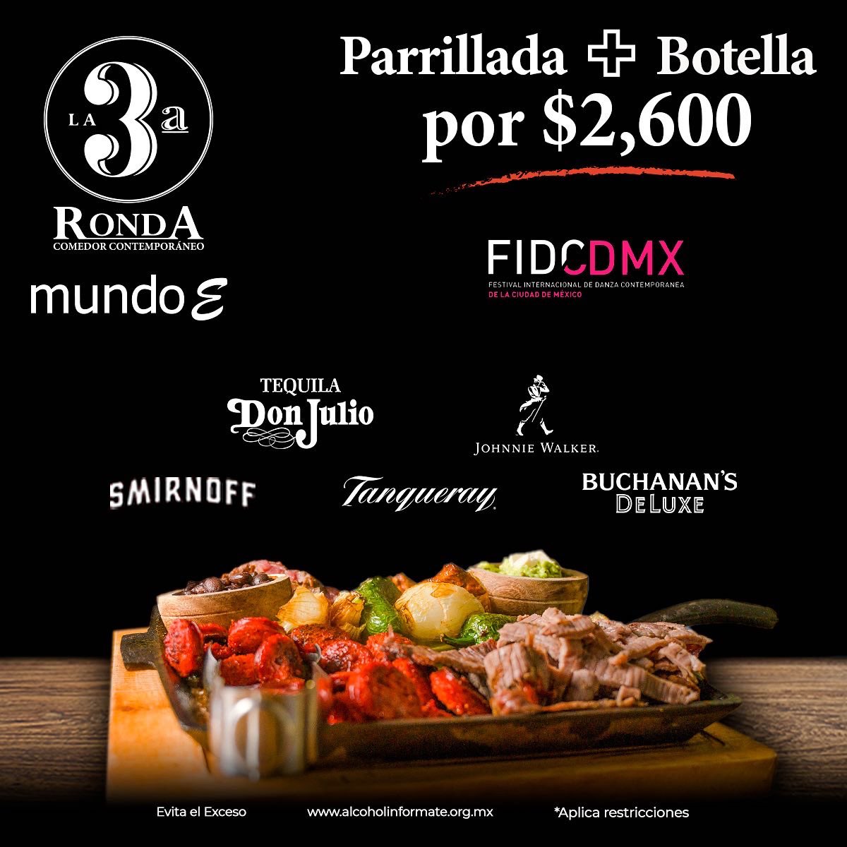 FIDCDMX's tweet image. Promoción de nuestros patrocinadores . #La3raRonda