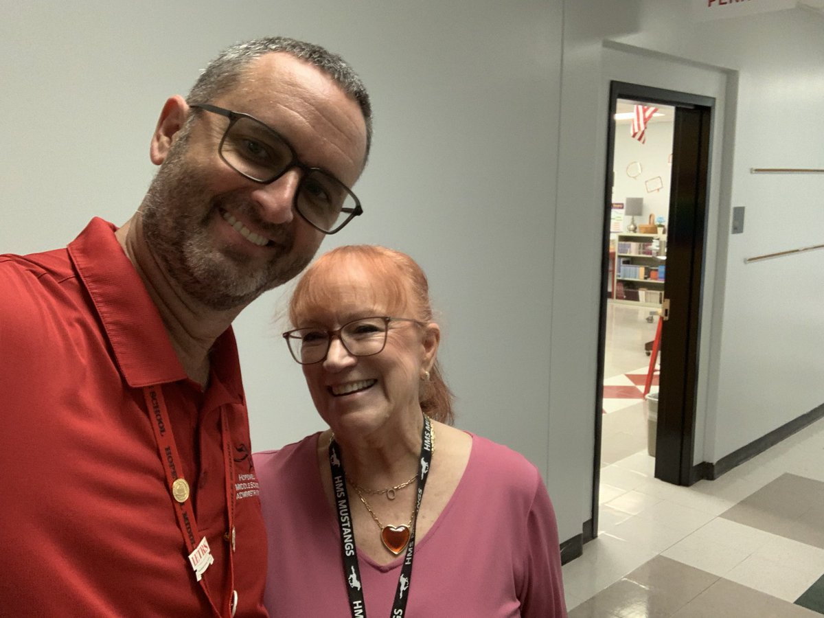 MichaelLeMoyne's tweet photo. My 10th Day 1 as @HMSMustangPride Principal, and the 49th Day 1 for @PerkinsbPerkins as a teacher! #thisisOURtime #FCSDAY1 @FultonZone7 @FultonCoSchools https://t.co/QDUVM50L3T