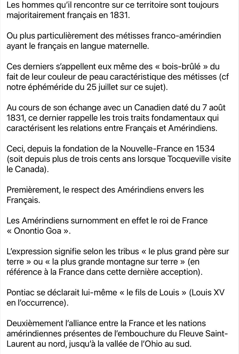LouLafontaine's tweet photo. Notre histoire.
#DevoirDeMémoire
#AlexisDeTocqueville
#BasCanada
#FrançaisEtAmérindiens
#Métissage https://t.co/E0RWCiFsVx