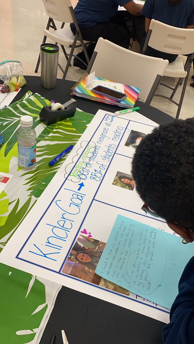 Destinismith91's tweet photo. Working hard on our goals! #letsprowl #cougars @KateBellES @HoustonISD @HISDSupe https://t.co/tT7R8bmQ26