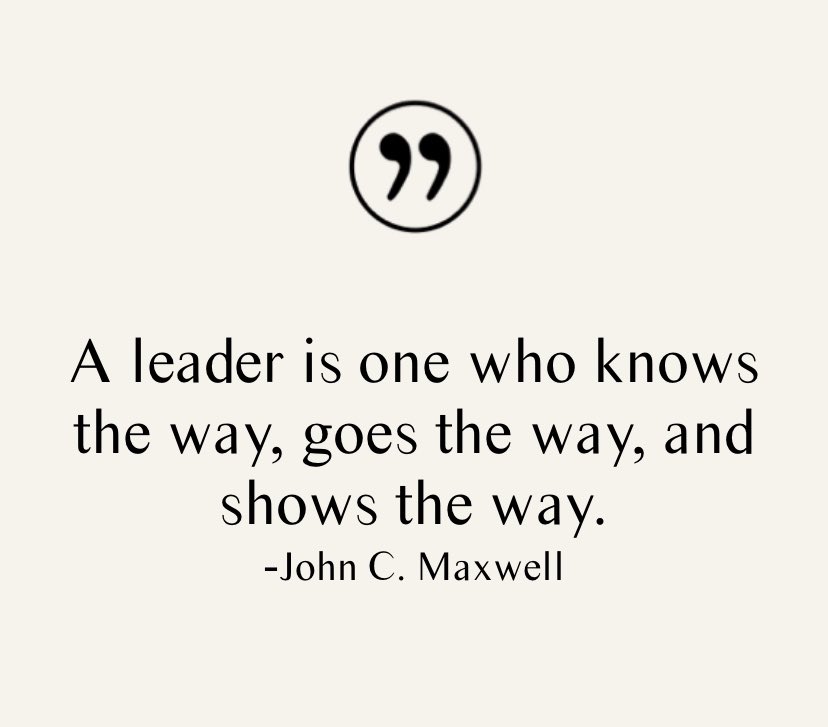 Be a leader today and everyday! #MondayMotivation: