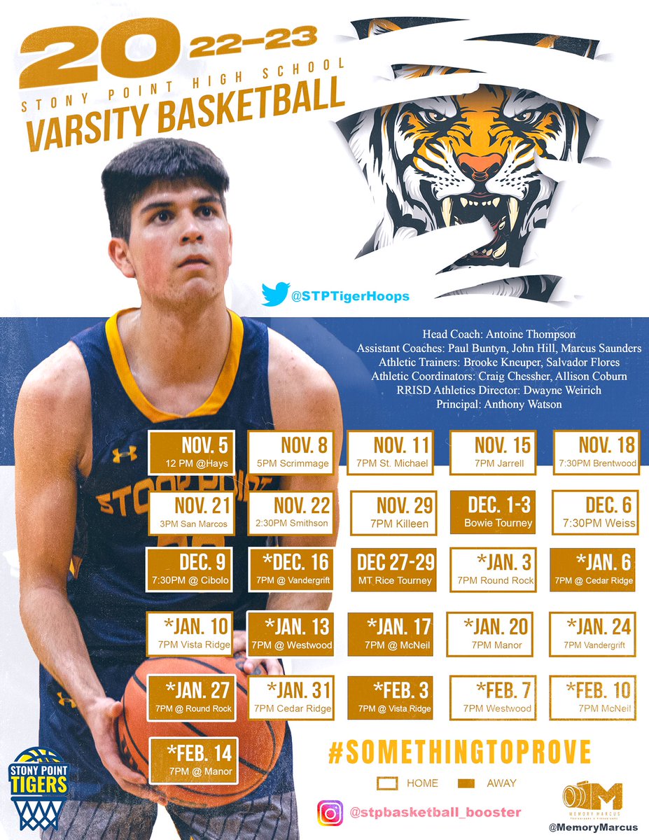 STPTigerHoops's tweet photo. Varsity/Sub Varsity Schedule Cards
#SomethingToProve 
@FlxAtx @Tabchoops @MaxPreps @memorymarcus @CoachToine_24 @coachpb10 @coachMLSaunders https://t.co/Rnsu6FAAvw