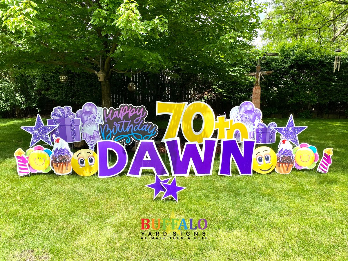 Buffalo Yard Signs tweet media