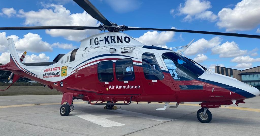 Lincs & Notts Air Ambulance tweet media