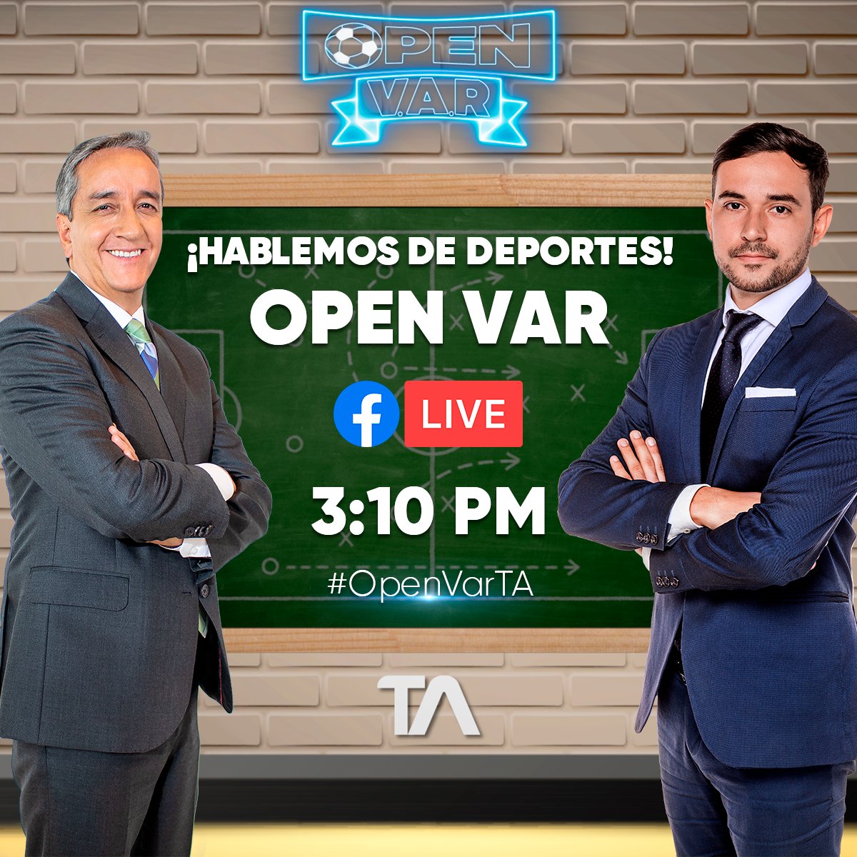teleamazonasec's tweet photo. 🤸♀️#FelizLunes ⛹️♀️ ¡Iniciamos la semana con lo mejor de los #DEPORTES! 🚴♂️Hoy en #OpenVarTA con las voces de @alfonsolasoa y @hquintana7 ⚽ ¡Conéctate a las 3:10 PM!🏆 https://t.co/C3kzDEkTAp