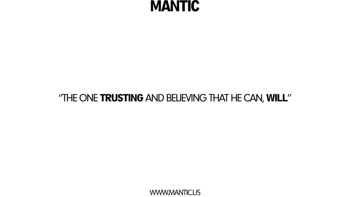 ManticUS's tweet photo. TRUST, CAN, WILL https://t.co/ULOtnIipDE