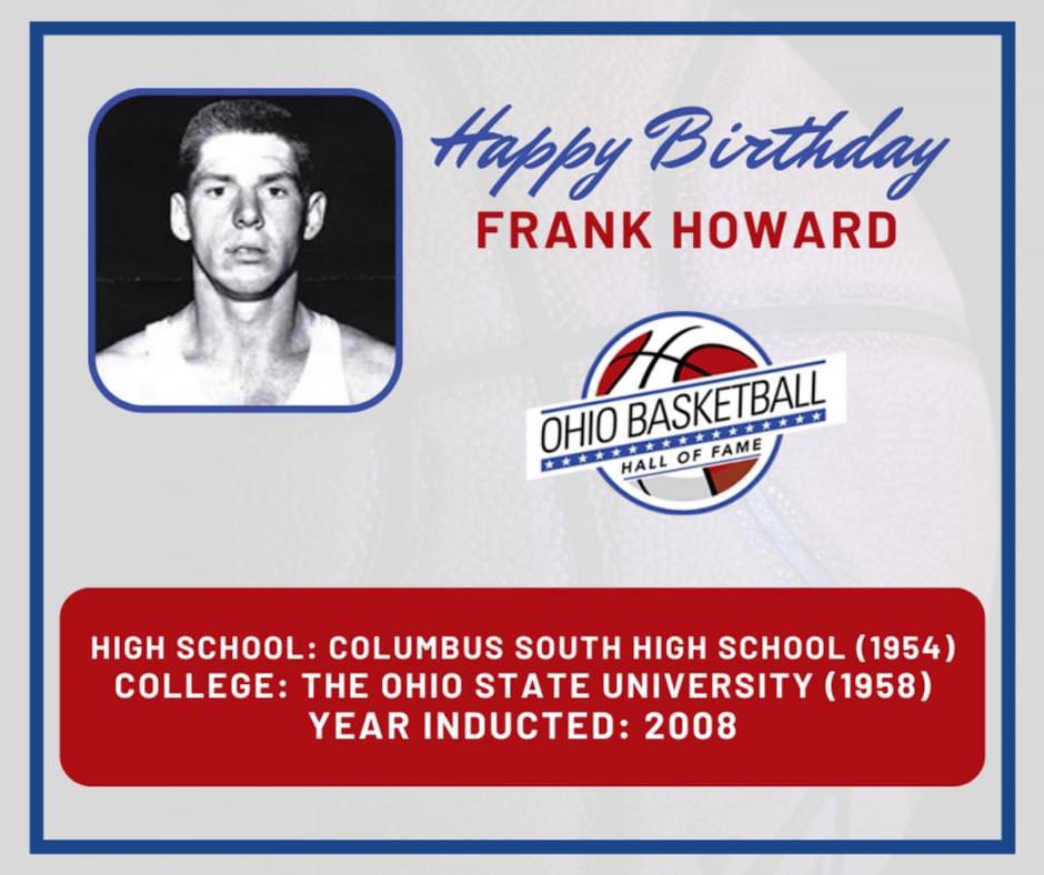  | Happy Birthday to Ohio Basketball Hall of Fame Inductee Frank Howard! :  