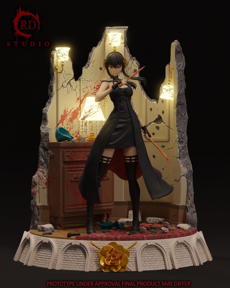 SanMigou's tweet photo. ⚔️Yor Forger - Relics Den studio⚔️
📏 57H 46W 46D cm
📐 Scale 1/4
⚖️ 10± KG approx
🧑🦲 2 HS
💡LEDs
🧮ES TBD
📆 Date Q1/2023
💸 450$ + PayPal Fees
#yorforger #yorforgeredit #SPY_FAMILY #spyxfamilyfanart #spyxfamily #SPYFAMILY #yorforgerfigure https://t.co/V1YTD18G0W