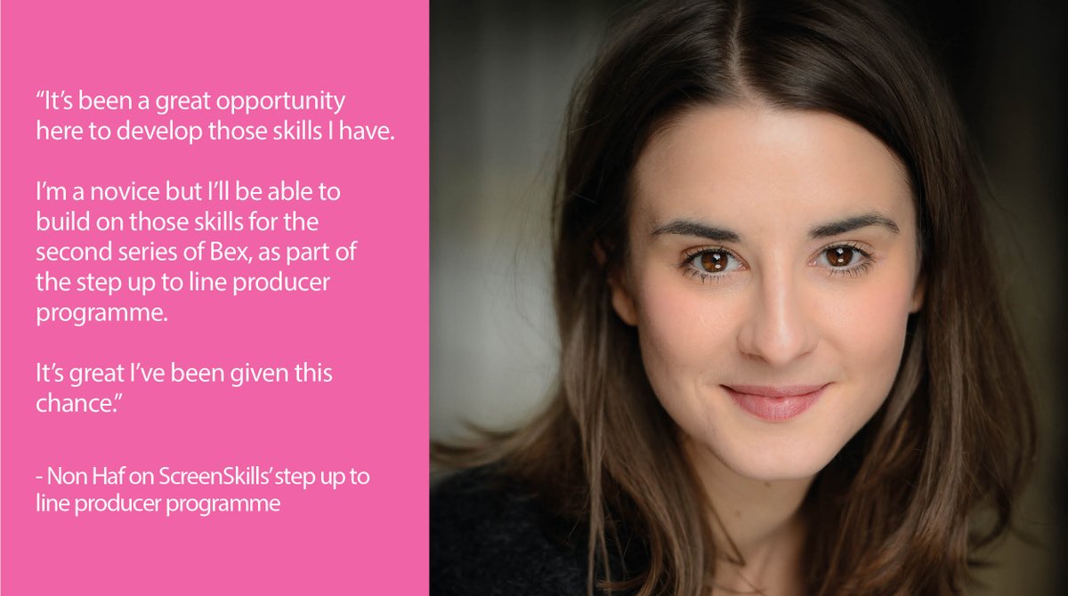 UKScreenSkills's tweet photo. It was during the pandemic lockdown that Non Haf, who trained as an actor, decided that her future lay #behindthe amera rather than in front of it! She's now on ScreenSkills' #StepUptoLineProducerProgramme w/ prod. house #CeidiogTV! Read Non's story here: https://t.co/cxJq5pbSWn https://t.co/8VSKL0t1AE
