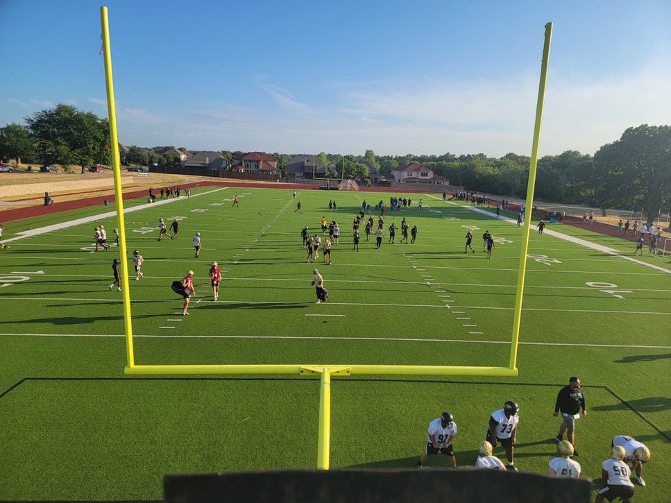 Day 1! It’s a great day to be a Panther! #Sacrifice #BlackAndGold #PantherUp