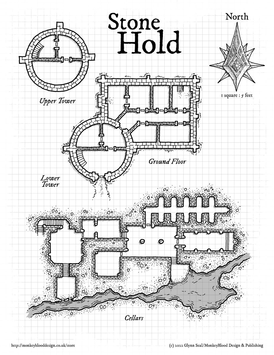 Monk3yBlood's tweet photo. The structure and cellars of Stone Hold
#ttrpg #osr #dnd #rpgmaps #rpgcartography #rpgart #rpginkwork #ttrpgs #dndmaps #ttrpgmaps https://t.co/wDYDVAM7fB